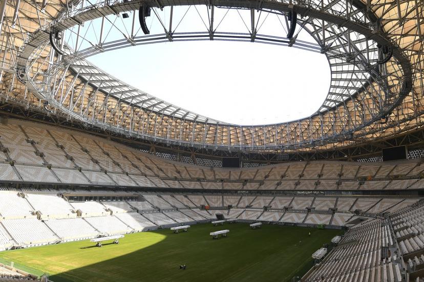Le stade Lusail de Doha est censé accueillir la Finalissima le 27 mars. (F. Faugère/L'Équipe)